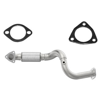Walker® - Aluminized Steel Exhaust Front Pipe with Exhaust Gaskets Kit