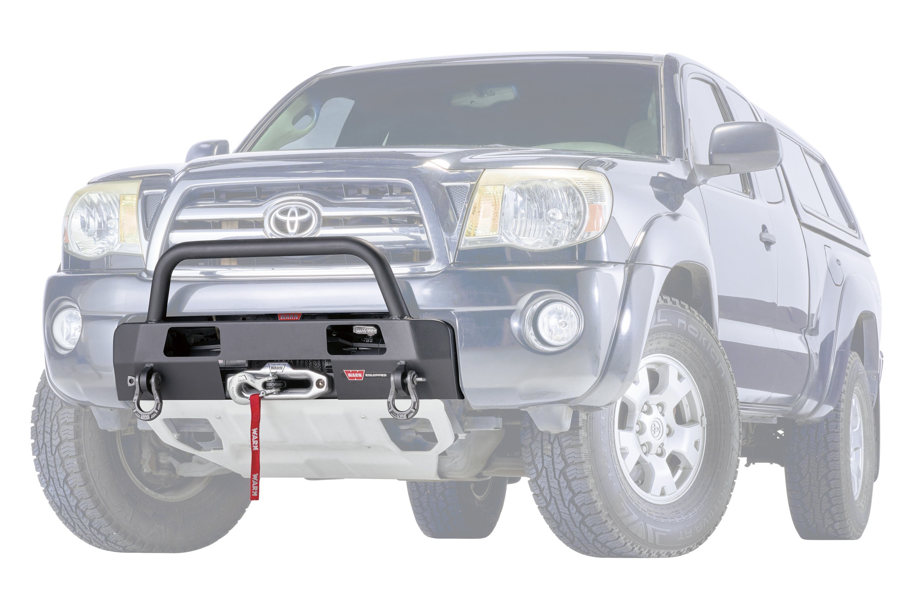 Warn® 102874 Semi Hidden Winch Mounting System With Hoop 5140