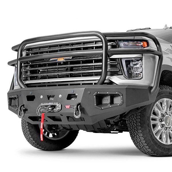 WARN® Ascent HD Full Width Front HD Winch Bumper with Grille Guard