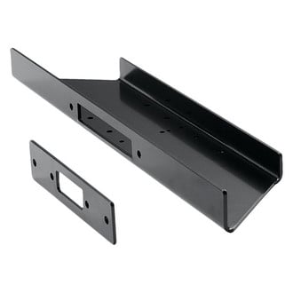 WARN® - Steel Black Powder Coat Foot Forward Winch Mount Kit for Use with ZEON, M12, 9.5xp, XD9, M8274-50, M8, and VR Winch Models