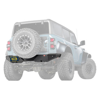 WARN® - Elite Series Full Width Black Rear HD Bumper