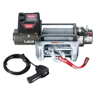 WARN® - 9,000 lbs XD9000 Premuim Series Self-Recovery Electric Winch With Wire Rope