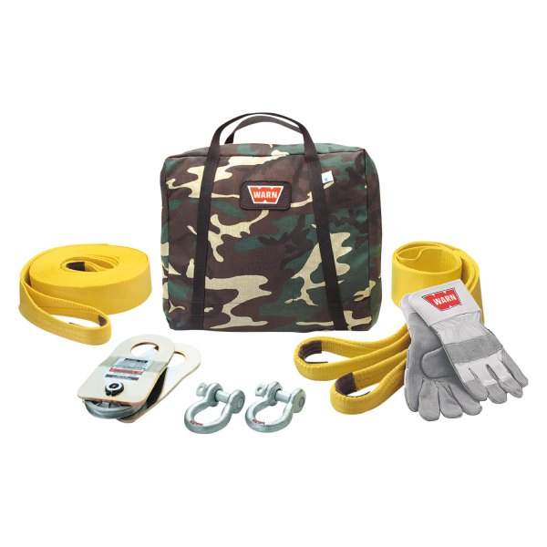 WARN® - Medium-Duty Winch Accessory Kit with Camo Bag