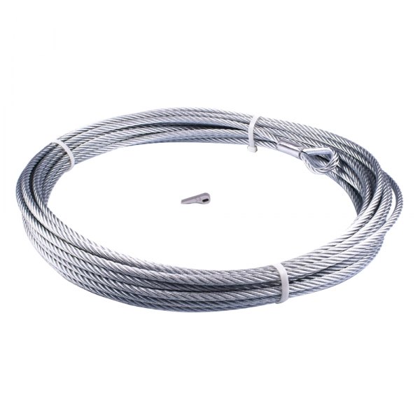 WARN® - 3/8" x 80' For ZEON 10/12 Winch Models Steel Replacement Rope w/o Hook For Winch Model ZEON 10/12