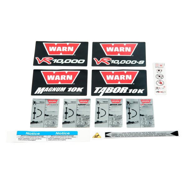 WARN® - Label Kit