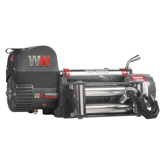 Warrior Winches® - 10,000 lbs Samurai Electric Winch with Steel Cable