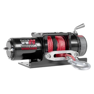 Warrior Winches® - 4,500 lbs Ninja Electric Winch with Synthetic Rope