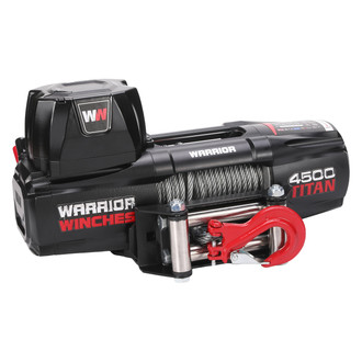 Warrior Winches® - Titan U Type Electric Winch with Steel Cable