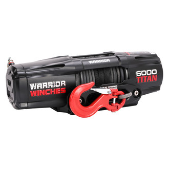 Warrior Winches® - Titan A Type Electric Winch with Synthetic Rope