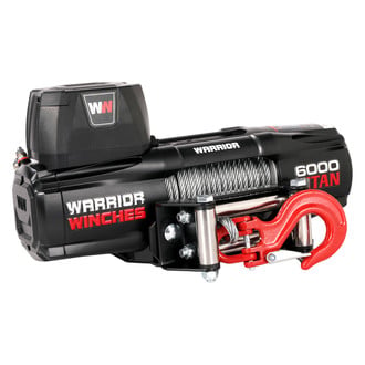 Warrior Winches® 60TTSU12-CAD - 6,000 lbs Titan U Type Electric Winch with Steel Cable