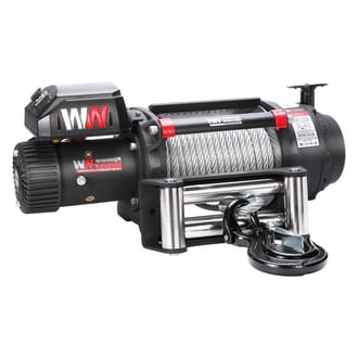 Warrior Winches® T120S12-CAD - 20,000 lbs T1000 Electric Winch with Steel Cable