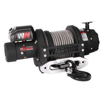 Warrior Winches® - 25,000 lbs T1000 Electric Winch with Synthetic Rope