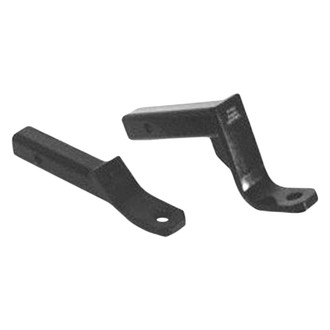 Warrior® - Class 3 8" Drop Black Ball Mount for 2" Receivers