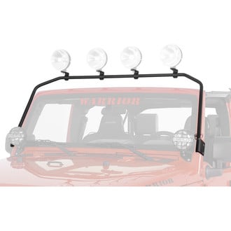 Warrior® - Safari A-Pillar Front Mount for 4 Lights