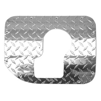 Warrior® - Aluminum Polished Diamond Plate Shifter Bezel