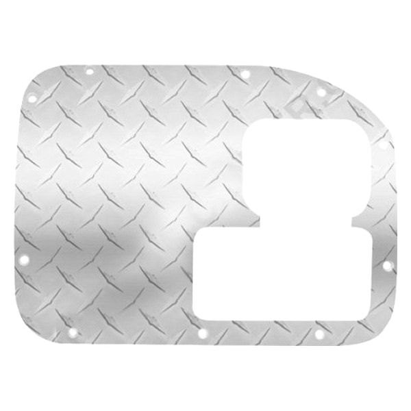 Warrior® - Aluminum Polished Diamond Plate Shifter Bezel