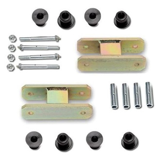 Warrior® - 1.25" Greaseable Rear Lifted Leaf Spring Shackles