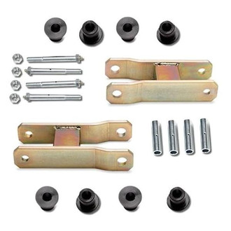 Warrior® - 2" Greaseable Rear Lifted Leaf Spring Shackles