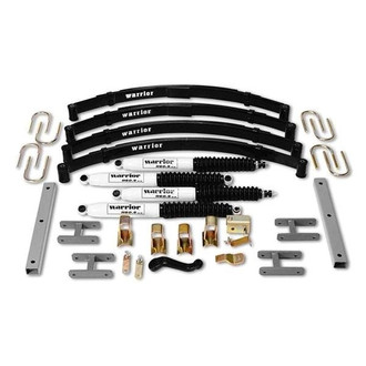 Warrior® - 4" x 4" Front and Rear Suspension Lift Kit