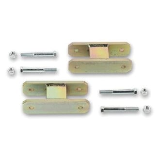 Warrior® - 1.5" Non-Greaseable Rear Lifted Leaf Spring Shackles
