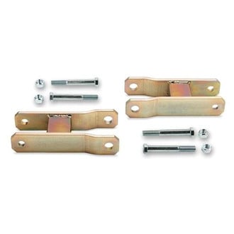 Warrior® - 2" Non-Greaseable Front Lifted Leaf Spring Shackles