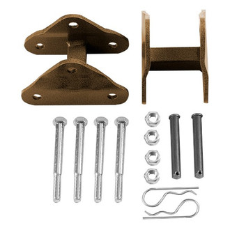 Warrior® - 0.5" Front Leaf Spring Towing Shackles