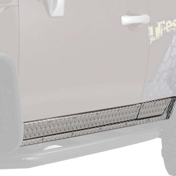 Warrior® - Diamond Plate Aluminum Side Plates