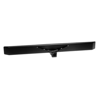 Warrior® - Standard Full Width Black Powder Coated Front HD Bumper with Receiver Hitch
