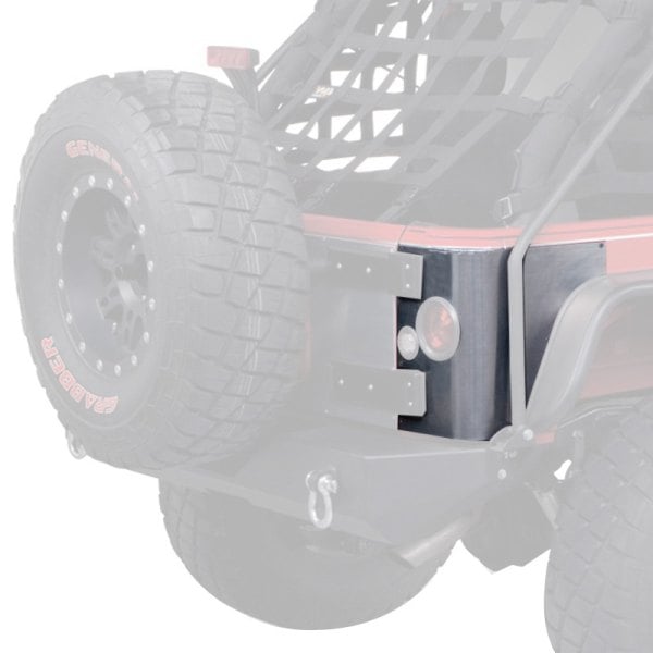 Warrior® - Jeep Wrangler 2008 Heavy Duty Aluminum Rear Corners