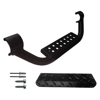 Warrior® - 3" Black Drop Step for 3" Knight Guard™ Nerf Bars