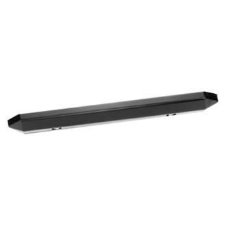 Warrior® - Stubby Black Powder Coated Front HD Bumper