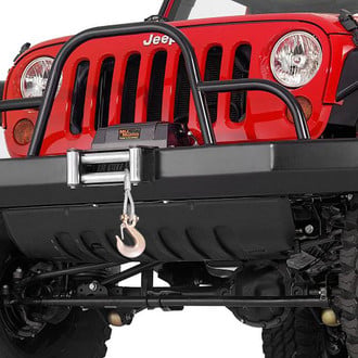 Warrior® - Rock Crawler Full Width Front Winch HD Bumper