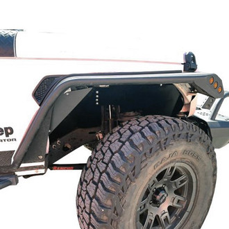 Warrior® - Black Diamond Plate Front Inner Fenders