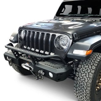 2021 Jeep Gladiator Custom 4x4 Off-Road Steel Bumpers – CARiD.com