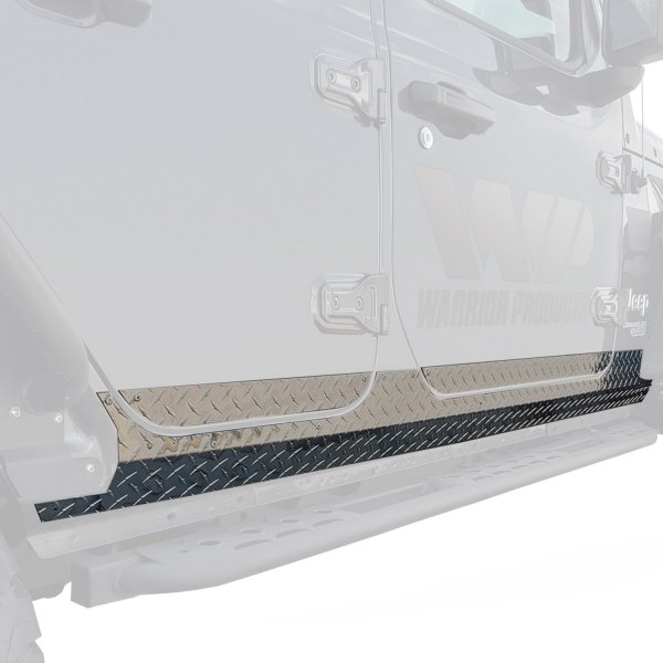 Warrior® - Diamond Plate Aluminum Side Plates