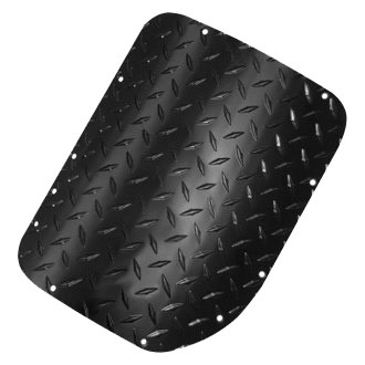 Warrior® - Aluminum Black Diamond Plate Shifter Bezel