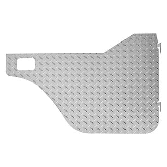 Warrior® - Diamond Plate Half Doors with Rotary Style Paddle