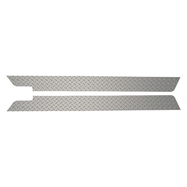 Warrior® - Diamond Plate Side Plates with Front Cut Out and Lip