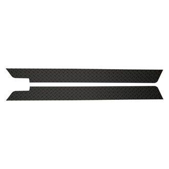 Warrior® - Black Diamond Plate Side Plates with Front Cut Out and Lip