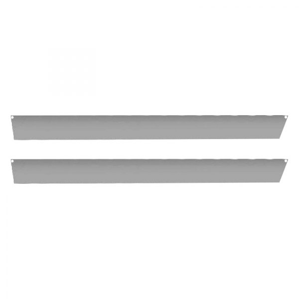 Warrior® - Polished Aluminum Side Plates with Lip