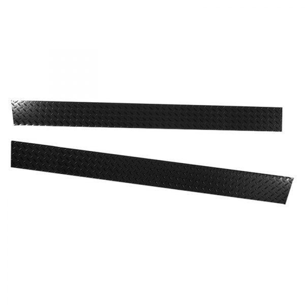 Warrior® - Black Diamond Plate Side Plates with Lip