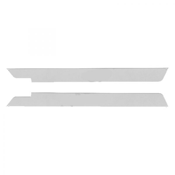 Warrior® - Polished Aluminum Side Plates with Front Cut Out and Lip