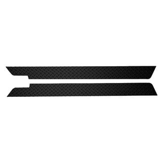 Warrior® - Black Diamond Plate Side Plates with Front Cut Out and Lip