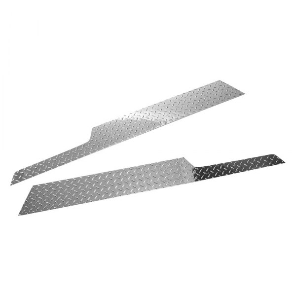 Warrior® - Diamond Plate Side Plates with Front Cut Out