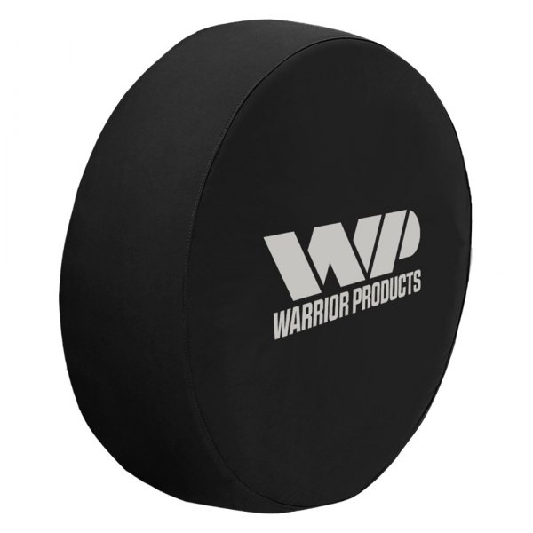 Warrior® - 29" Black Spare Tire Cover with "WP" Logo