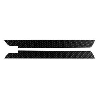 Warrior® - Black Diamond Plate Side Plates with Front Cut Out