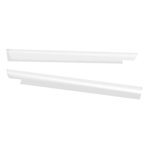 Warrior® - Polished Aluminum Side Plates with Front Cut Out and Lip