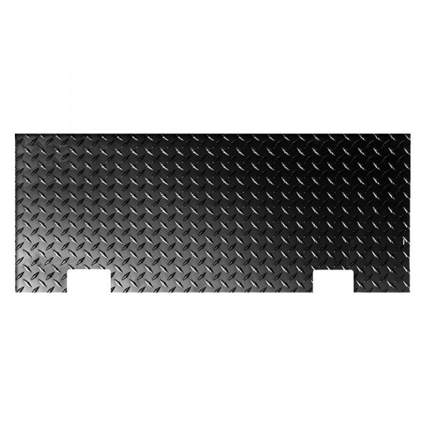 Warrior® - Black Diamond Plate Aluminum Inner and Outer Tailgate Cover