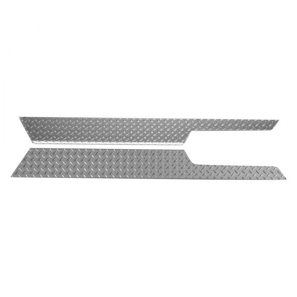 Warrior® - Diamond Plate Side Plates with Front Cut Out and Lip