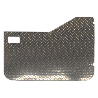 Warrior® - Diamond Plate Half Doors